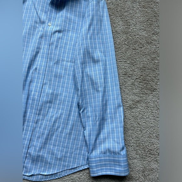Nordstrom Trim Fit Blue Button Down - Picture 5 of 7